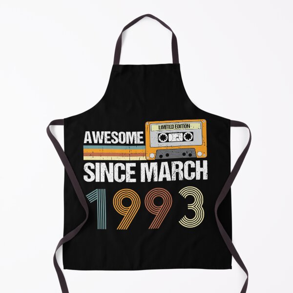 Item preview, Awesome Since March 1993 | 30th Birthday Gifts | 30 Years Old Gifts designed and sold by AMINE ★★★★★.