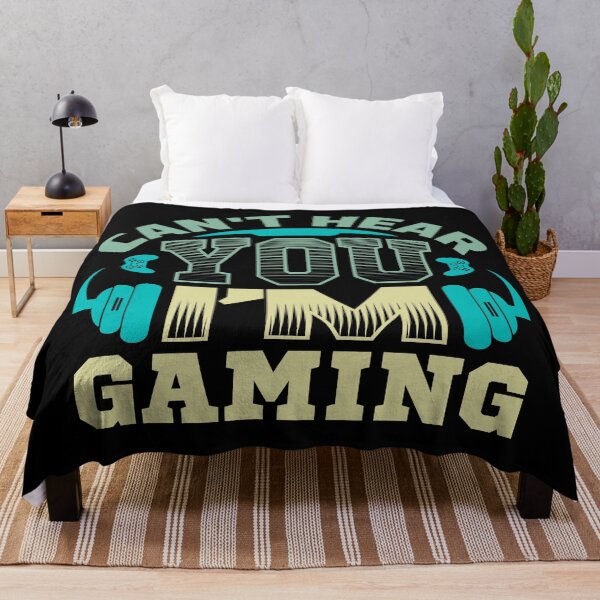 Item preview, Can't Hear You I'm Gaming designed and sold by RockBeeDesigns.