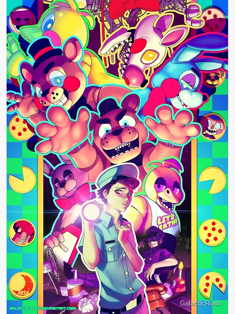 FNAF - Chica Metal Print for Sale by SaiNeko08