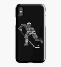 Hockey Vocabulary iPhone Case