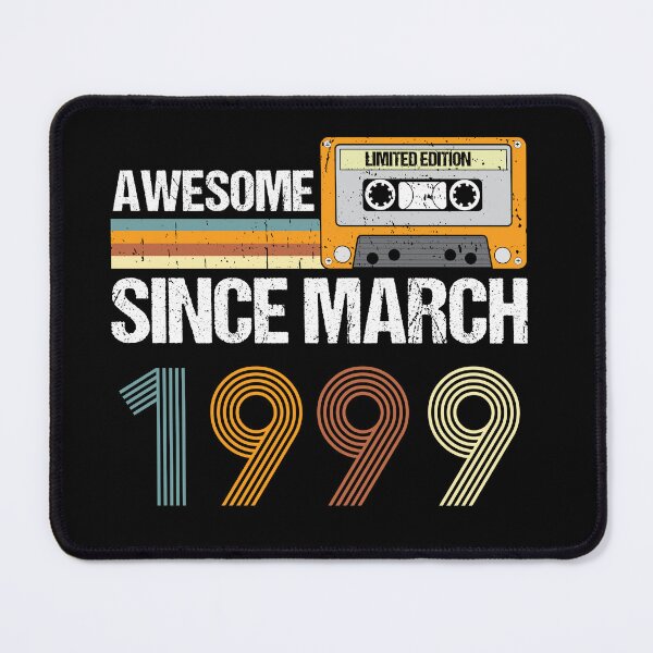 Item preview, Awesome Since March 1999 | 24th Birthday Gifts | 24 Years Old Gifts designed and sold by AMINE  ★★★★★.