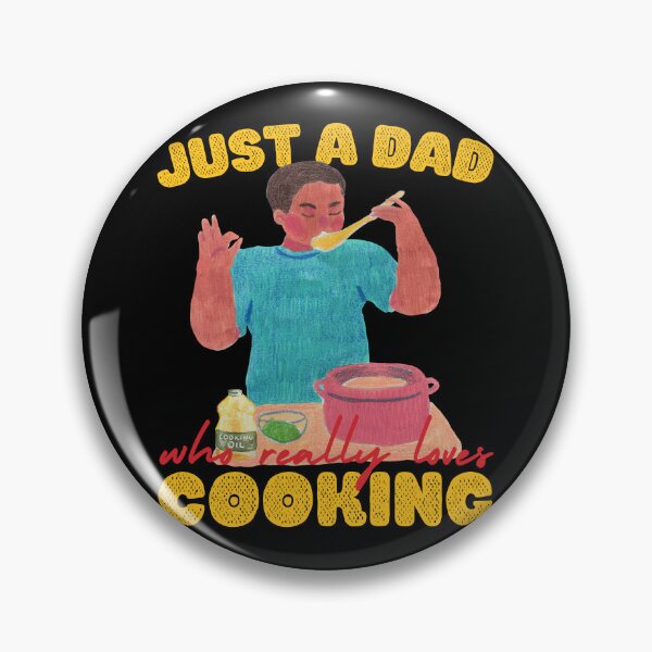 Item preview, Just a Dad Who Loves Cooking designed and sold by to-esu.