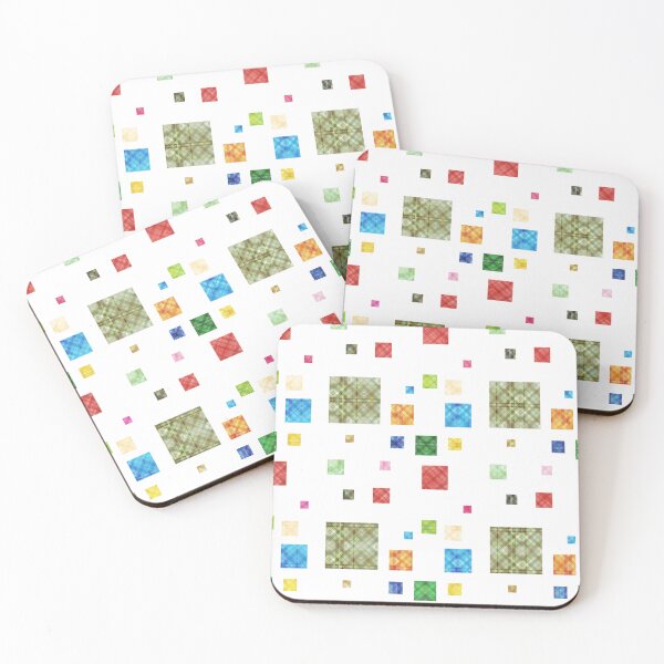 Item preview, Multi Color Abstract Retro Pattern designed and sold by IlustradoArts.