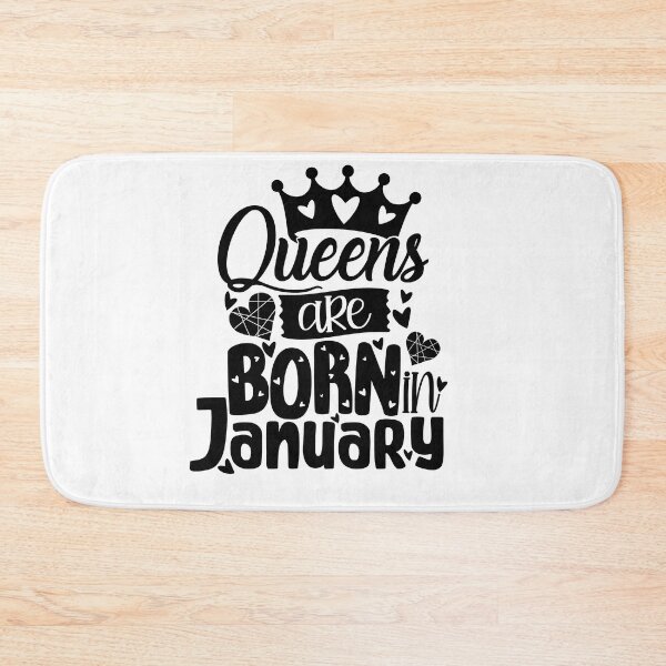 Item preview, Queens Are Born In January designed and sold by ibrastore.