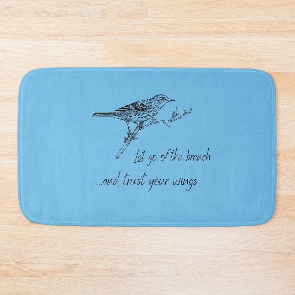 Item preview, Let Go of The Branch and Trust Your Wings designed and sold by Thewelllife.