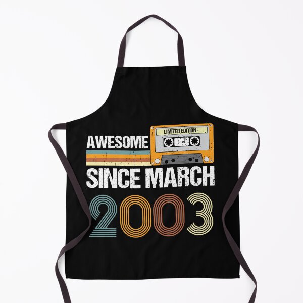 Item preview, Awesome Since March 2003 | 20th Birthday Gifts | 20 Years Old Gifts designed and sold by AMINE ★★★★★.