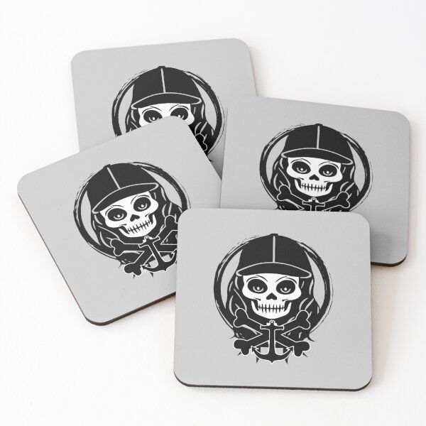 Item preview, Deckhand Female Skull and Anchor Black Logo designed and sold by Nuletto.