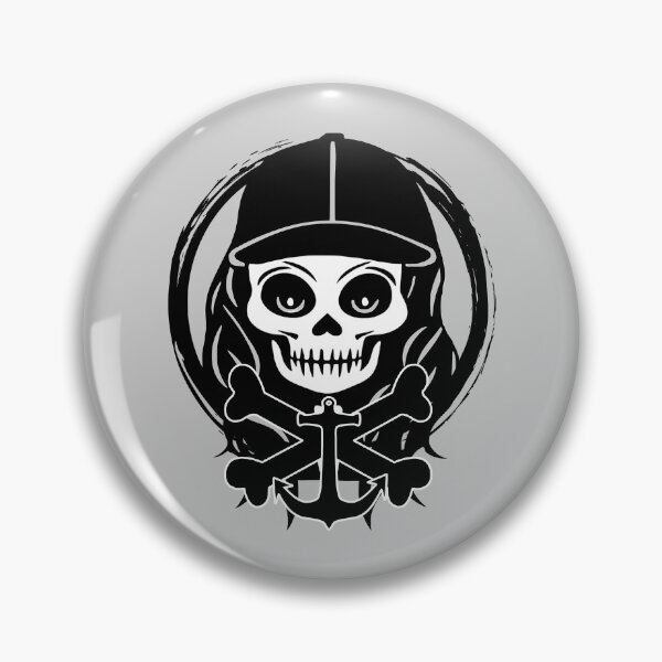 Item preview, Deckhand Female Skull and Anchor Black Logo designed and sold by Nuletto.