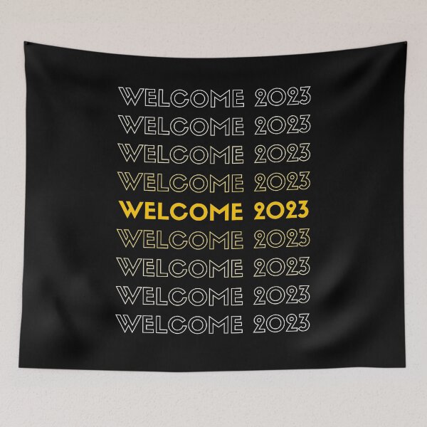 Item preview, 2023 NEW YEAR - HAPPY NEW YEAR - WELCOME 2023 designed and sold by WBP Mart.