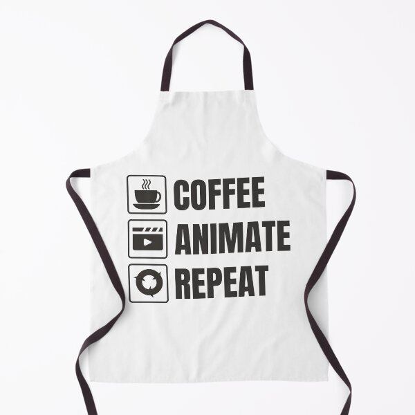 Artikelvorschau, Kaffee, Animieren, Wiederholen (für hellen Hintergrund) entworfen und verkauft von thecatcouch.