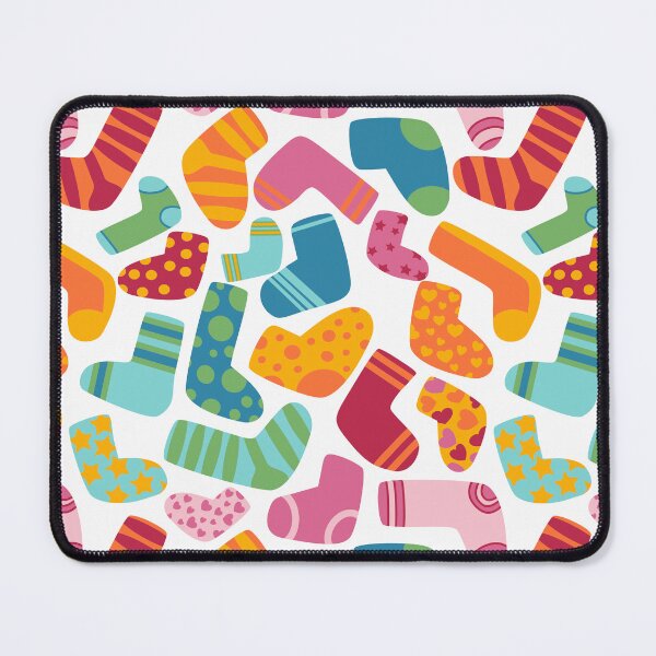 Item preview, Colorful Fun Socks Pajama Party designed and sold by SamAnnDesigns.
