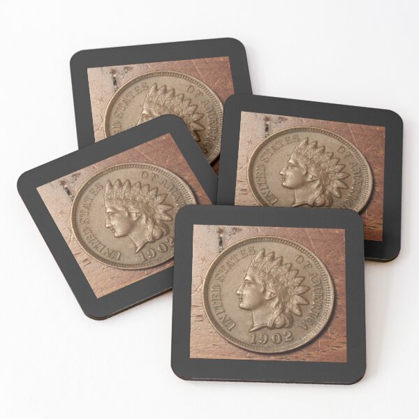 Item preview, 1902 Indian Cent designed and sold by coinsxcrochet.