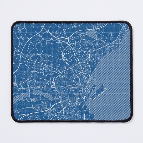 Item preview, Aarhus City Map of Denmark - Blueprint designed and sold by deMAP.