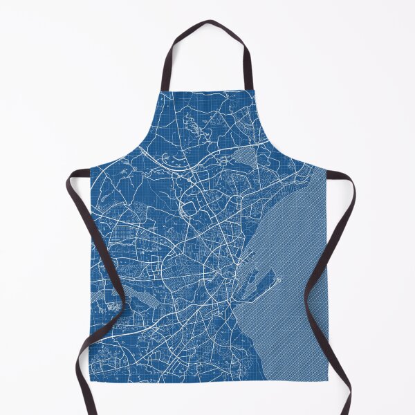 Item preview, Aarhus City Map of Denmark - Blueprint designed and sold by deMAP.