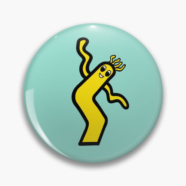 Item preview, Yellow Wacky Waving Inflatable Man designed and sold by bradenjay99.