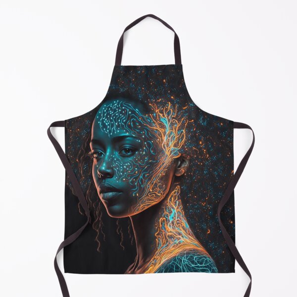 Item preview, bioluminescent portrait with an abstract designed and sold by Palteeshop.