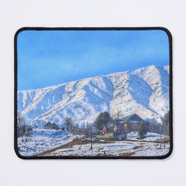 Item preview, kashmir gulmarg mountains snow designed and sold by safiaraoof.