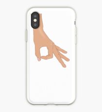 The Circle Finger Game iPhone Case