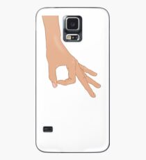 Funda/vinilo para Samsung Galaxy El juego Circle Finger
