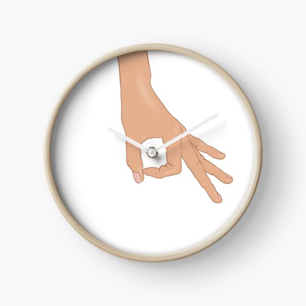 The Circle Finger Game Clock