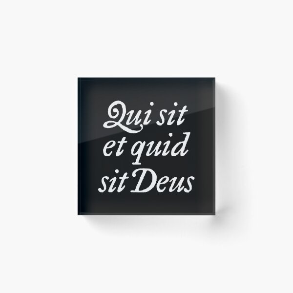 Item preview, Qui sit et quid sit Deus. v.9 designed and sold by x1brett.