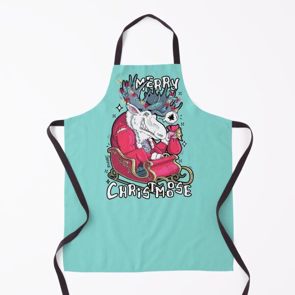 Item preview, Merry Christmoose moose and Christmas pun designed and sold by SPIRIMAL.