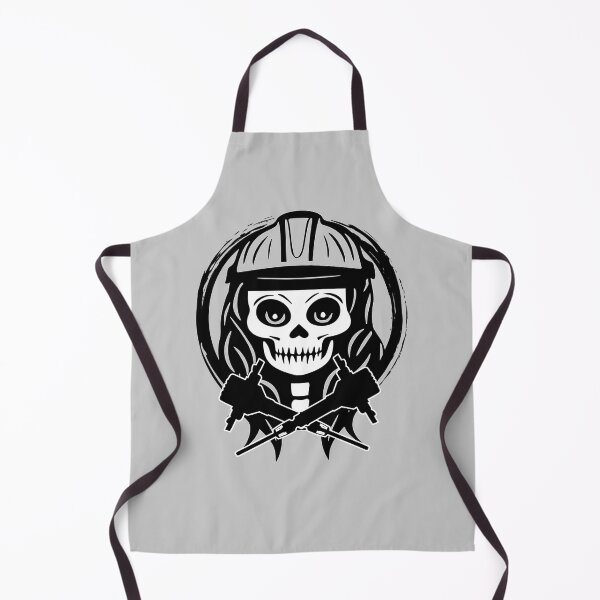 Item preview, Fossicker Female Skull and Crossed Jackhammer Black Logo designed and sold by Nuletto.