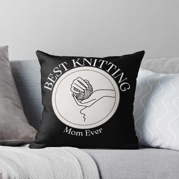 Item preview, best knitting mom ever , Pink mom love 1 designed and sold by FLOWER--ART.