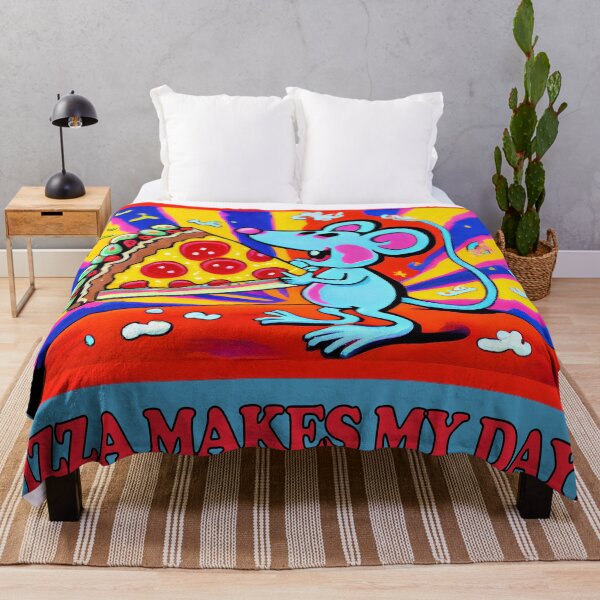 Item preview, Colorful Pop Art: Pizza Makes My Day designed and sold by factory88.