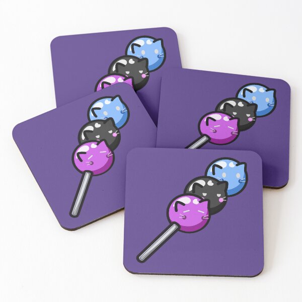 Item preview, More Dango Wagashi Cats! designed and sold by GoobyCloud.