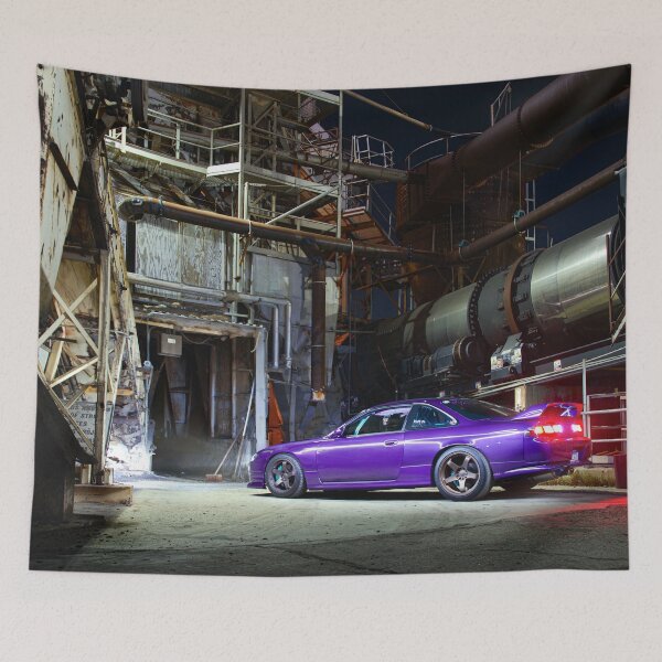 Item preview, Nissan Silvia S14 – JDM Drift Legend, Japanese Sports Coupe, 90s Tuner Car Art designed and sold by Road To Track.