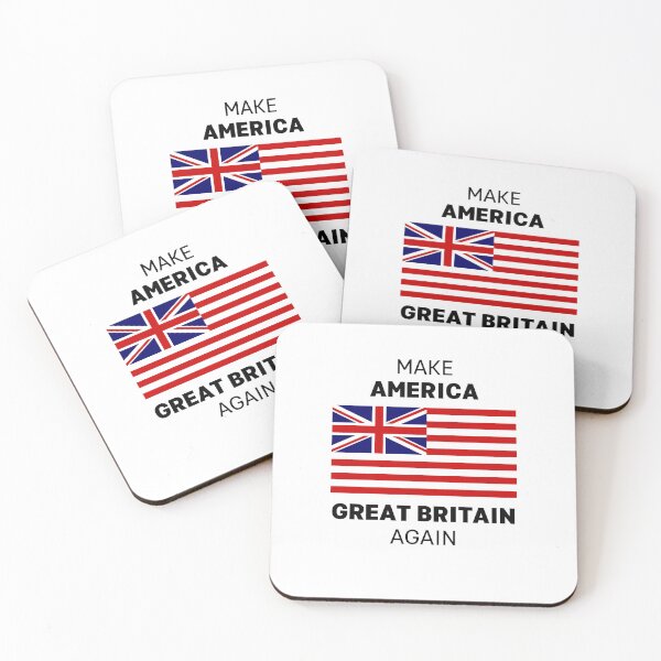 Item preview, Make America Great Britain Again. Funny US and UK Flag  designed and sold by ArtistryPrint.