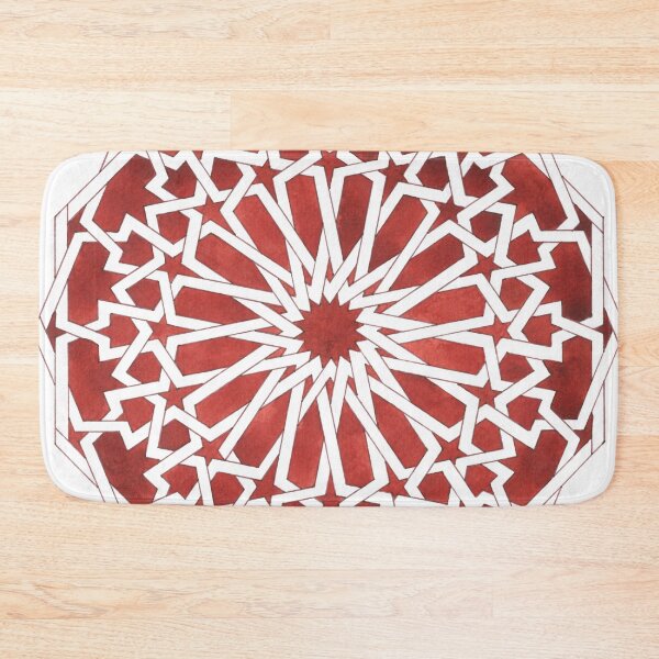 Item preview, Red Andalusian mosaic ALCAZAR designed and sold by THALSIRA.