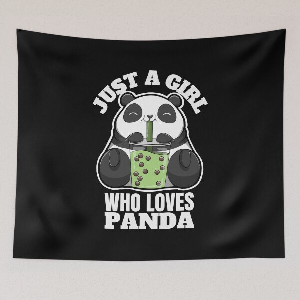 Item preview, Just A Girl Who Loves Panda designed and sold by The magic  Yellow bus.
