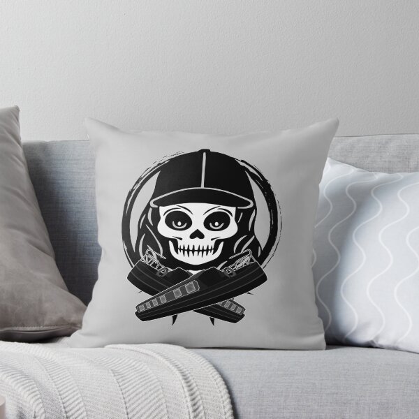 Item preview, Gongoozler Female Skull and Crossed Narrowboats Black Logo designed and sold by Nuletto.