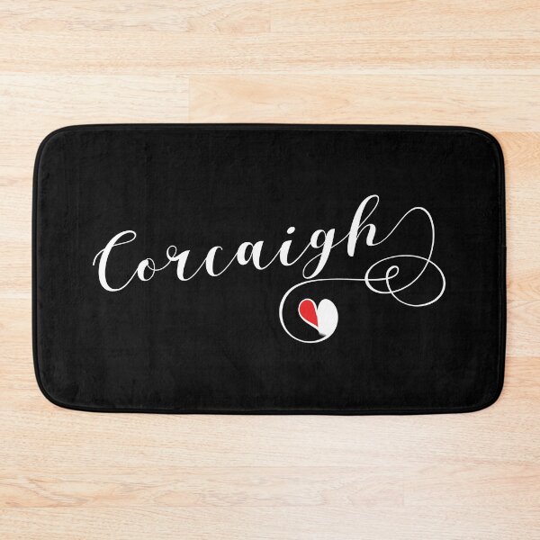 Item preview, Corcaigh County Colours Flag Heart, Cork, Ireland, Irish designed and sold by Celticana.