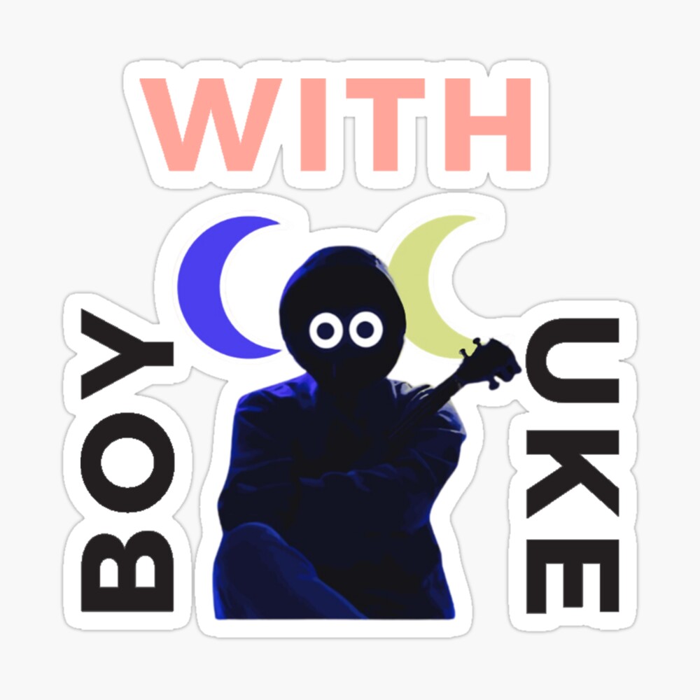 boywithuke  Sticker for Sale by Emily-Yace