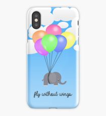 Fly Without Wings iPhone Case
