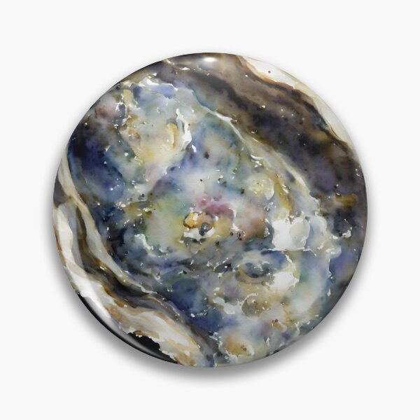 Artikelvorschau, Oyster highly detailed watercolor painting entworfen und verkauft von DrawItOnce.