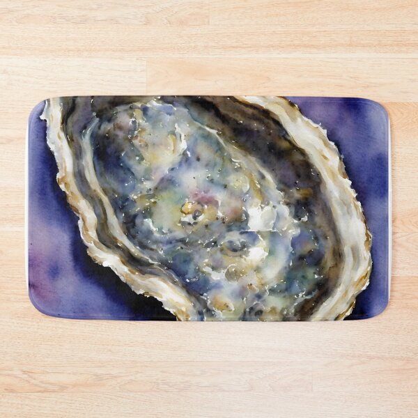 Artikelvorschau, Oyster highly detailed watercolor painting entworfen und verkauft von DrawItOnce.