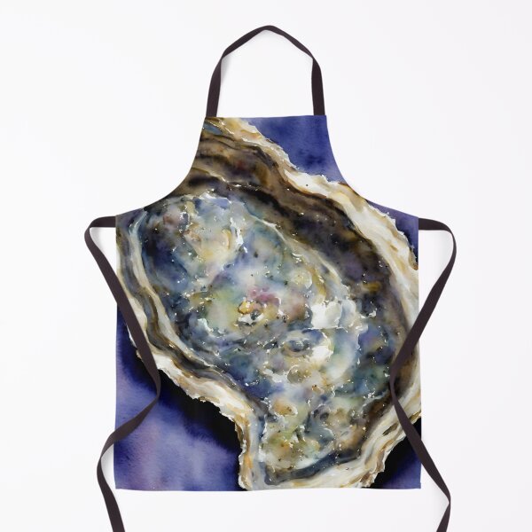 Aperçu de l'œuvre Oyster highly detailed watercolor painting créée et vendue par DrawItOnce.
