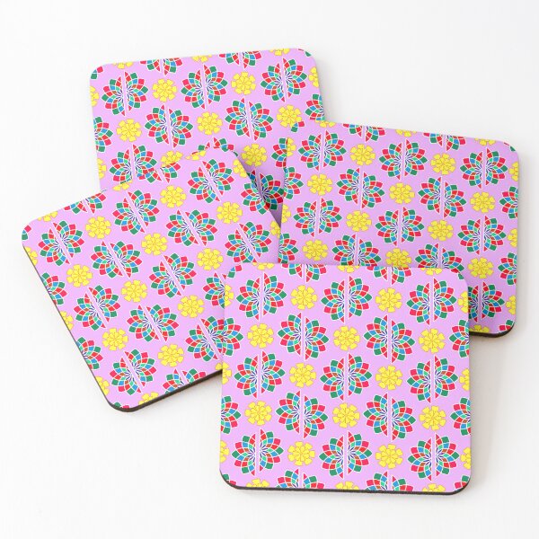 Item preview, Floral spirograph pattern art 2 designed and sold by Charmy Design.