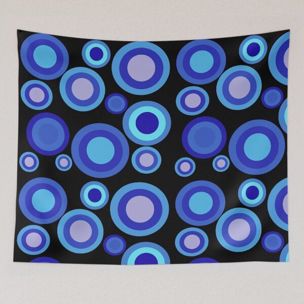 Item preview, Blue Circular Stim - Pattern designed and sold by jolabrese.