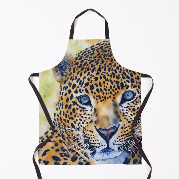 Artikelvorschau, Leopard highly detailed watercolor painting entworfen und verkauft von DrawItOnce.
