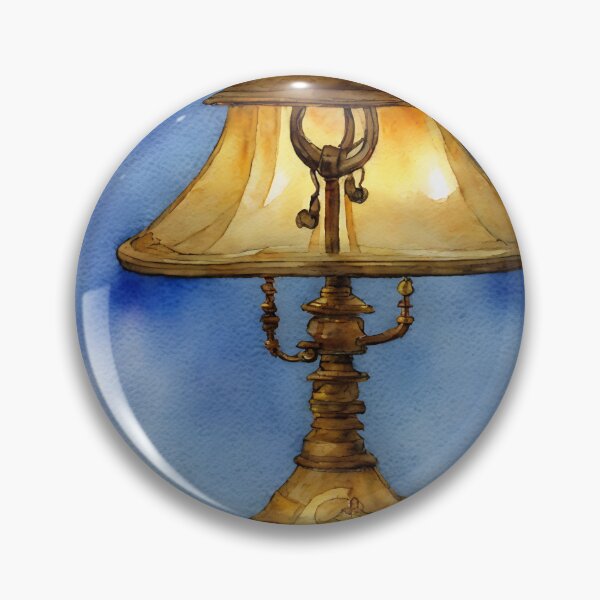 Artikelvorschau, Lamp highly detailed watercolor painting entworfen und verkauft von DrawItOnce.