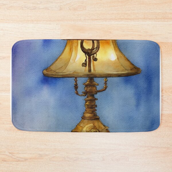 Artikelvorschau, Lamp highly detailed watercolor painting entworfen und verkauft von DrawItOnce.