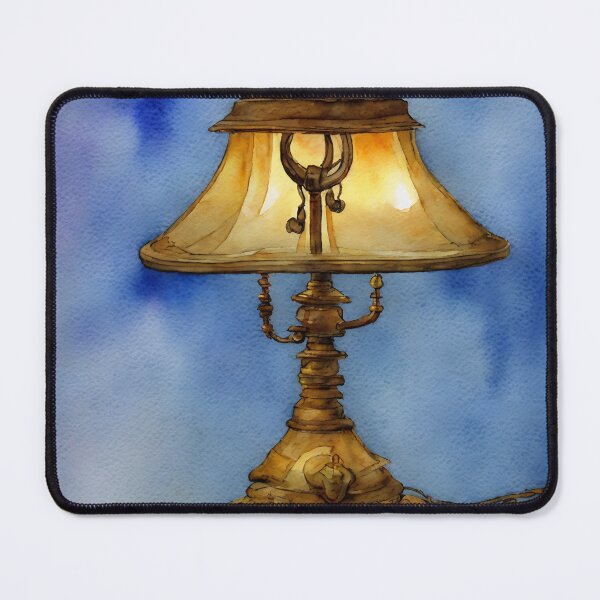 Artikelvorschau, Lamp highly detailed watercolor painting entworfen und verkauft von DrawItOnce.