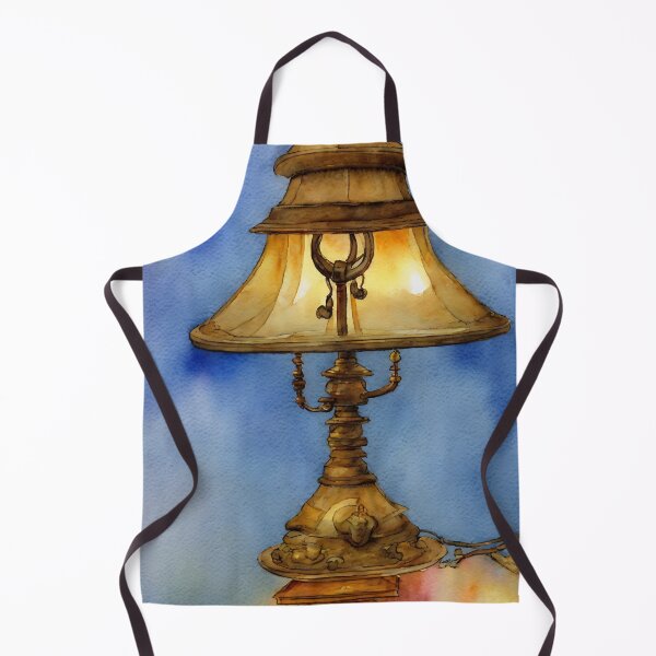 Artikelvorschau, Lamp highly detailed watercolor painting entworfen und verkauft von DrawItOnce.