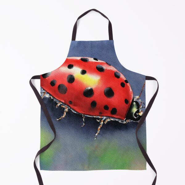 Artikelvorschau, Ladybug highly detailed watercolor painting entworfen und verkauft von DrawItOnce.