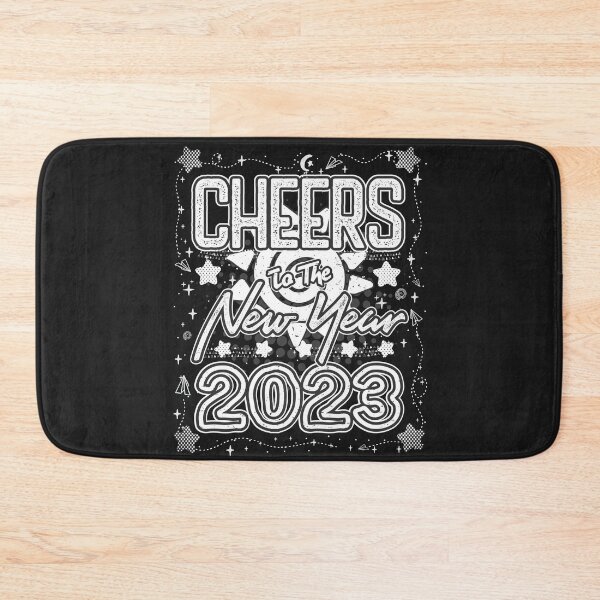 Item preview, Cheers to the New Year - funny saying designed and sold by VichallanStudio.